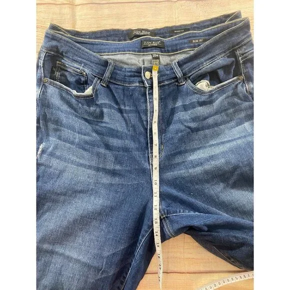 Judy Blue Women's Bundle Of Blue Bootcut/Boyfriend Fit/Skkinny Fit Jeans - 20W